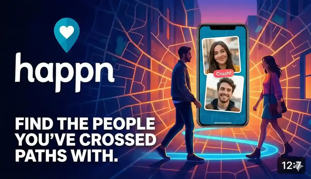 Happn आस-पास दोस्त बनाने वाला ऐप, लड़कियों से बात करने वाला ऐप्स नंबर
