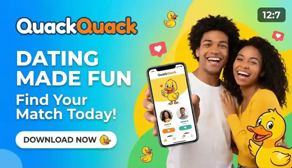 QuackQuack लोकल डेटिंग ऐप,इंडिया में लड़कियों से बात करने वाला ऐप फ्री